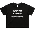 WMN #BMDSS Organic Cotton crop Tshirt